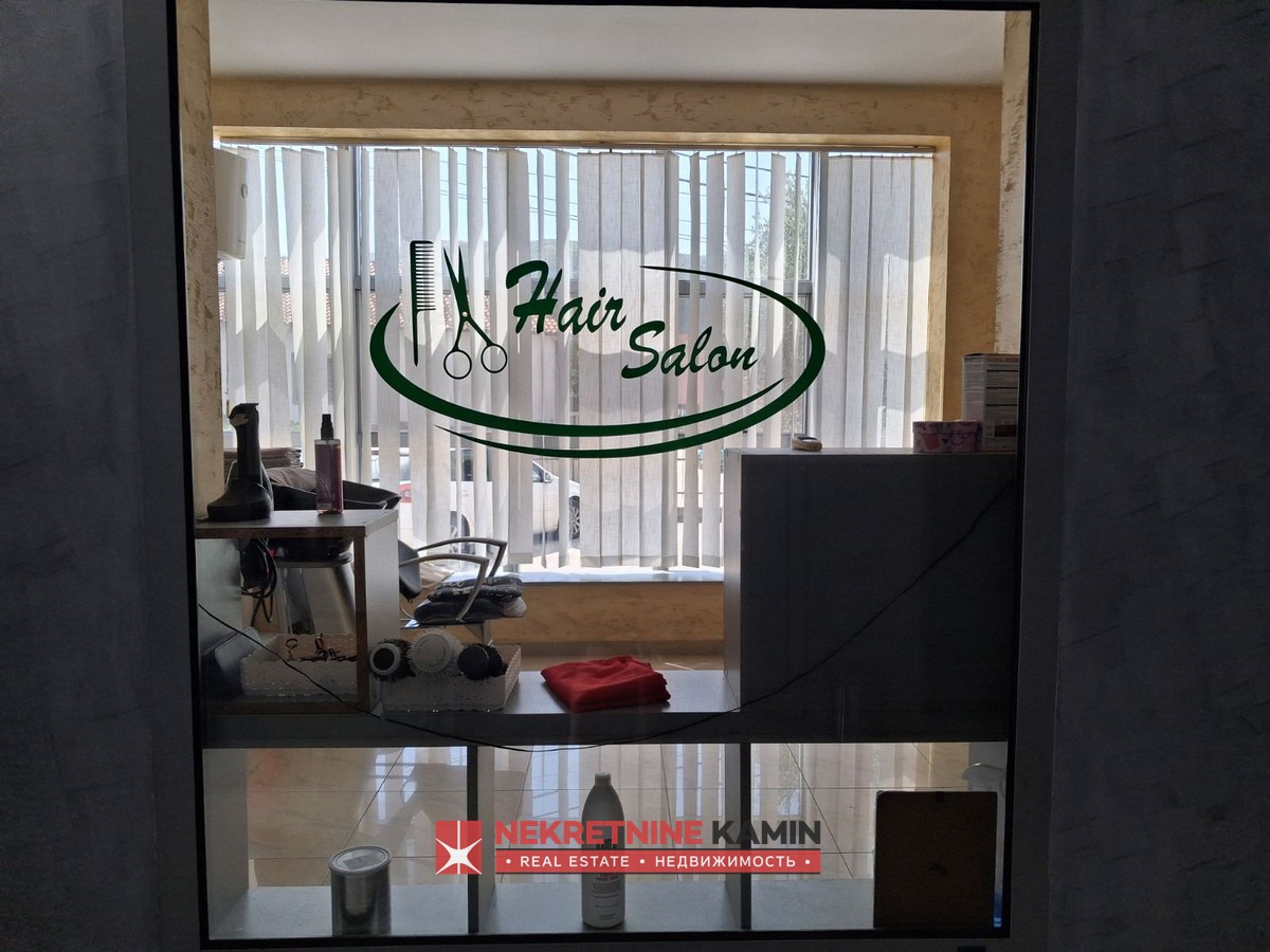 25 m² Business Space Fitted Out as a Hair Salon for Rent, Lastva Grbaljska